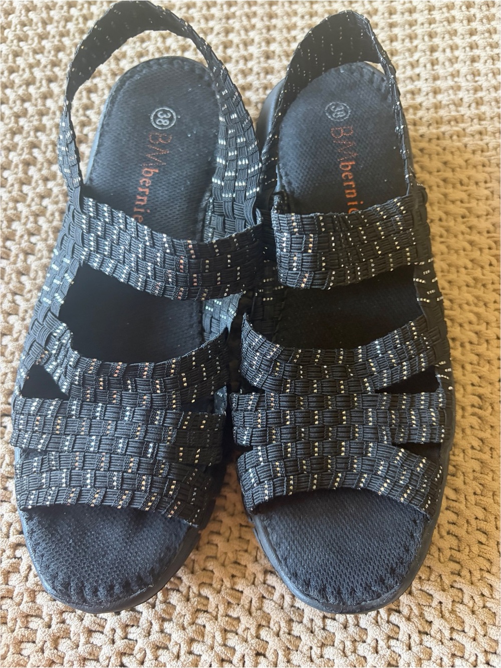 Bernie Mev slip on sandal